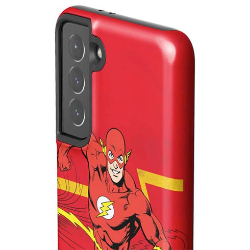 DC Comics The Flash Classic Art Running Pose Galaxy S21 5G Pro Case