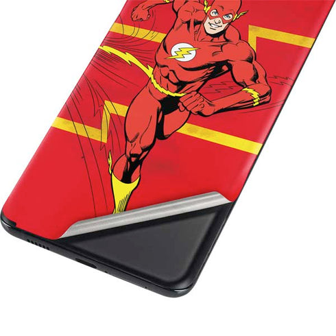 DC Comics The Flash Classic Art Running Pose Galaxy S21 5G Skin