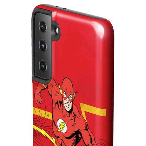 DC Comics The Flash Classic Art Running Pose Galaxy S21 FE Pro Case