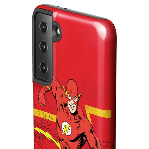 DC Comics The Flash Classic Art Running Pose Galaxy S21 Plus 5G Pro Case