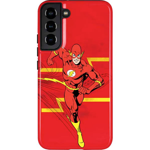 DC Comics The Flash Classic Art Running Pose Galaxy S22 Plus Pro Case