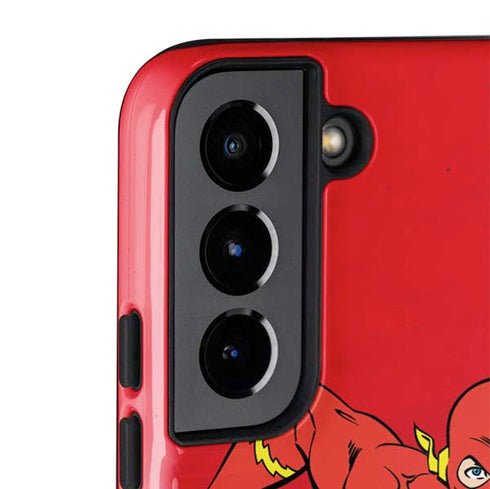 DC Comics The Flash Classic Art Running Pose Galaxy S22 Plus Pro Case