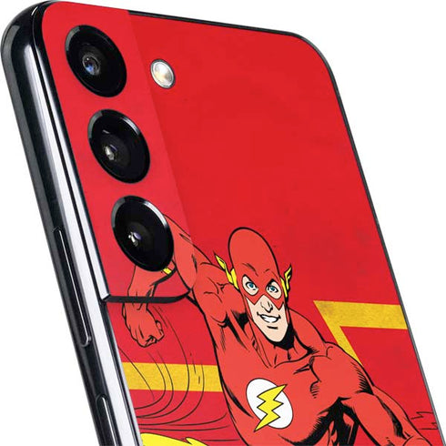 DC Comics The Flash Classic Art Running Pose Galaxy S22 Plus Skin