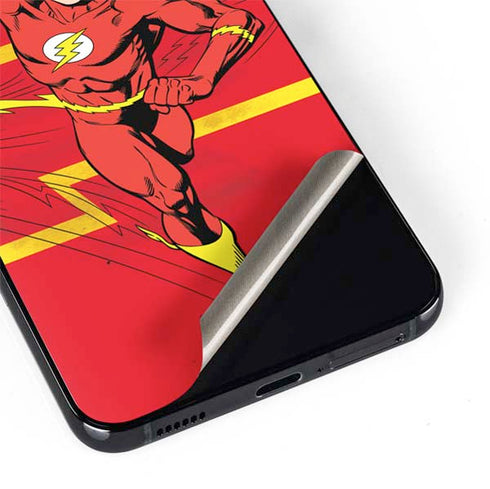 DC Comics The Flash Classic Art Running Pose Galaxy S22 Plus Skin