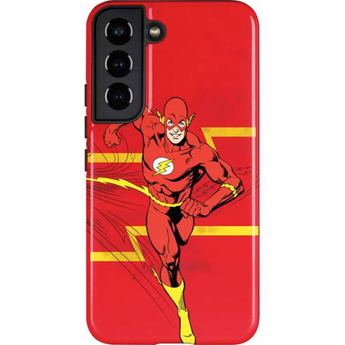 DC Comics The Flash Classic Art Running Pose Galaxy S22 Pro Case