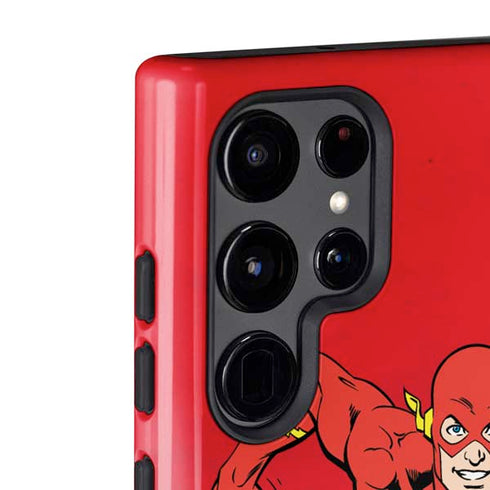 DC Comics The Flash Classic Art Running Pose Galaxy S22 Ultra Pro Case