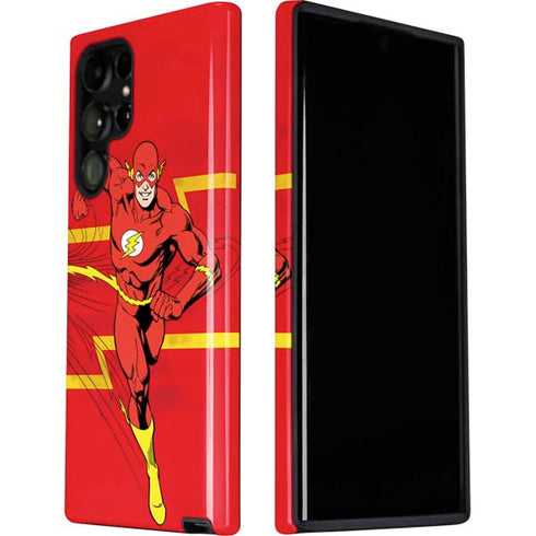 DC Comics The Flash Classic Art Running Pose Galaxy S22 Ultra Pro Case