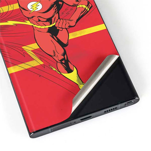 DC Comics The Flash Classic Art Running Pose Galaxy S22 Ultra Skin