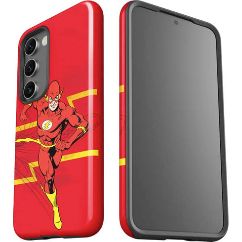 DC Comics The Flash Classic Art Running Pose Galaxy S23 Plus Pro Case