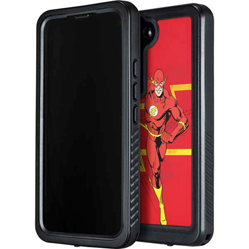DC Comics The Flash Classic Art Running Pose Galaxy S23 Plus Waterproof Case