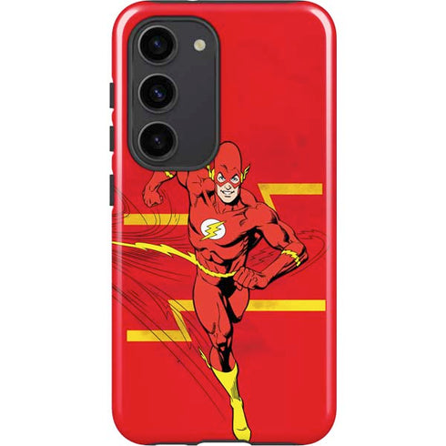 DC Comics The Flash Classic Art Running Pose Galaxy S23 Pro Case