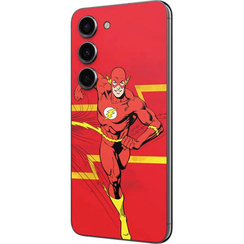 DC Comics The Flash Classic Art Running Pose Galaxy S23 Skin