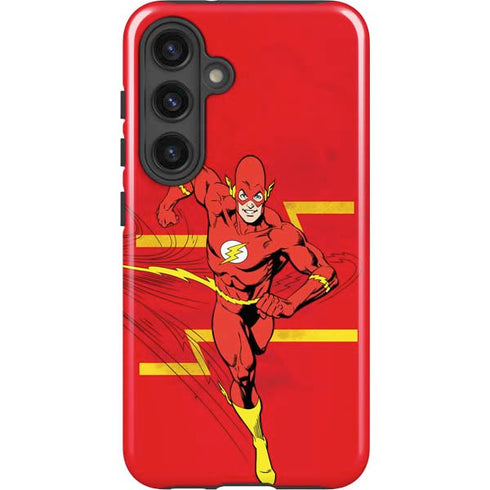 DC Comics Jagged Flash Galaxy S24 Plus Impact Case