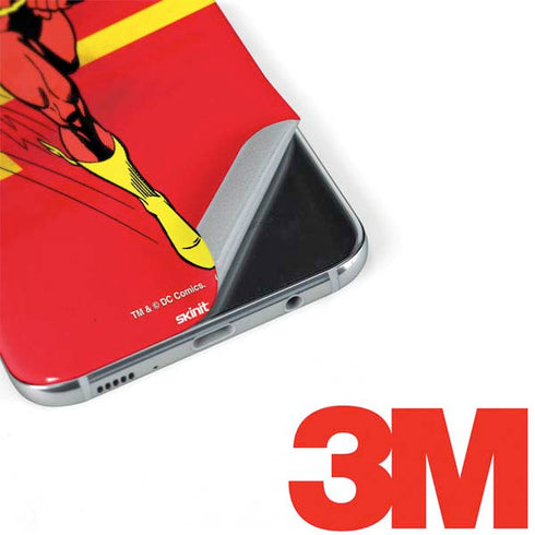 DC Comics The Flash Classic Art Running Pose Galaxy S8 Skin