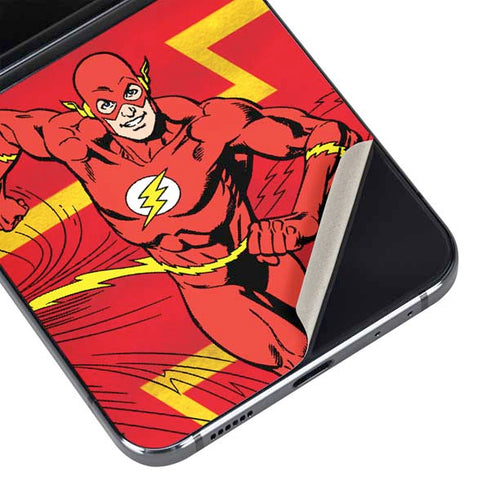 DC Comics Jagged Flash Galaxy Z Flip5 5G Skin