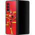 DC Comics The Flash Classic Art Running Pose Galaxy Z Fold3 5G Skin