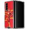 DC Comics The Flash Classic Art Running Pose Galaxy Z Fold4 5G Clear Case