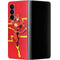 DC Comics The Flash Classic Art Running Pose Galaxy Z Fold4 5G Skin