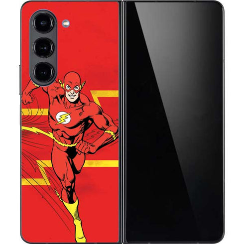 DC Comics Jagged Flash Galaxy Z Fold5 5G Skin