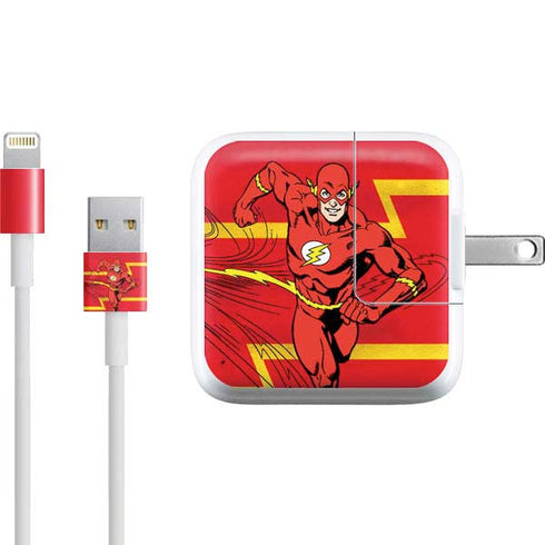 DC Comics The Flash Classic Art Running Pose iPad Charger (10W USB) Skin