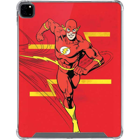 DC Comics The Flash Classic Art Running Pose iPad Pro 12.9in (2020) Clear Case