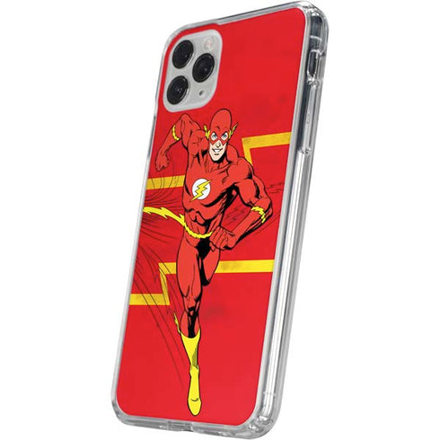 DC Comics Jagged Flash iPhone 11 Pro Clear Case
