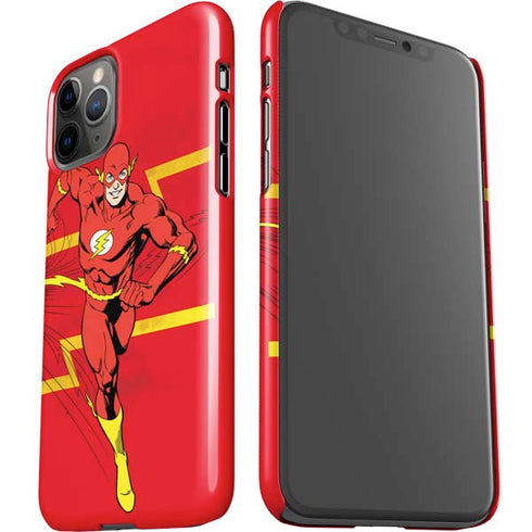 DC Comics The Flash Classic Art Running Pose iPhone 11 Pro Lite Case