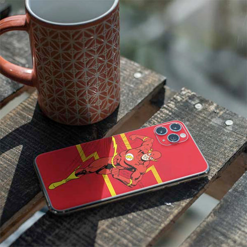 DC Comics The Flash Classic Art Running Pose iPhone 11 Pro Max Skin