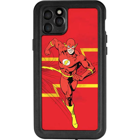 DC Comics The Flash Classic Art Running Pose iPhone 11 Pro Max Waterproof Case