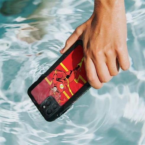 DC Comics The Flash Classic Art Running Pose iPhone 11 Pro Max Waterproof Case