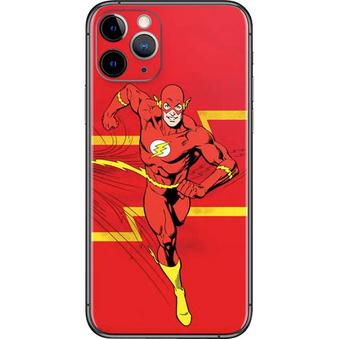 DC Comics The Flash Classic Art Running Pose iPhone 11 Pro Skin