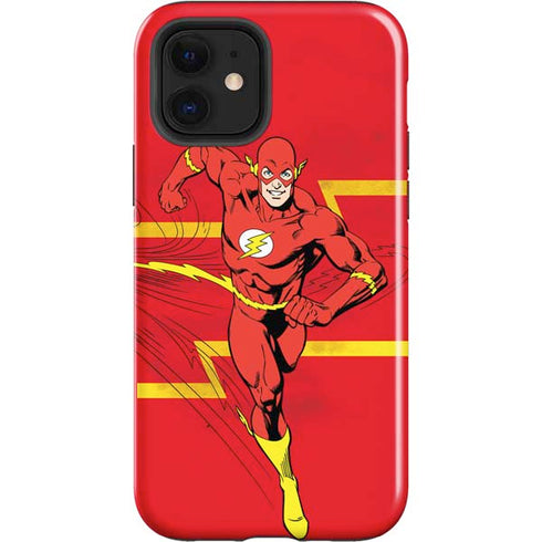 DC Comics The Flash Classic Art Running Pose iPhone 12 Impact Case