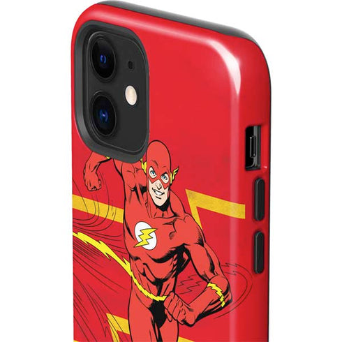 DC Comics The Flash Classic Art Running Pose iPhone 12 Impact Case