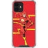 DC Comics The Flash Classic Art Running Pose iPhone 12 Mini Clear Case