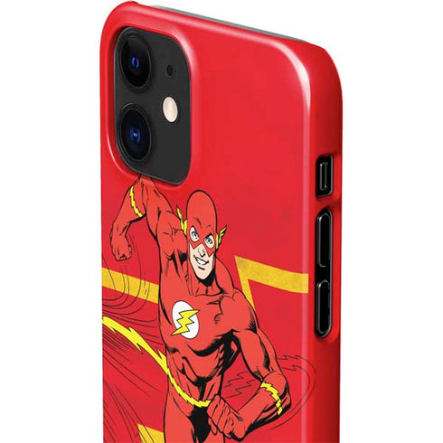 DC Comics The Flash Classic Art Running Pose iPhone 12 Mini Lite Case