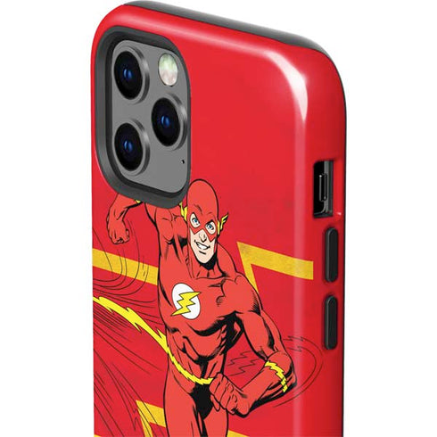 DC Comics The Flash Classic Art Running Pose iPhone 12 Pro Impact Case