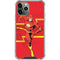 DC Comics The Flash Classic Art Running Pose iPhone 12 Pro Max Clear Case