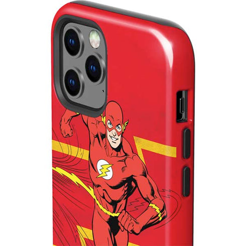 DC Comics The Flash Classic Art Running Pose iPhone 12 Pro Max Impact Case