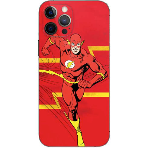 DC Comics The Flash Classic Art Running Pose iPhone 12 Pro Skin
