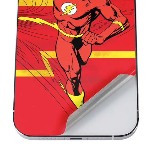 DC Comics The Flash Classic Art Running Pose iPhone 12 Pro Skin