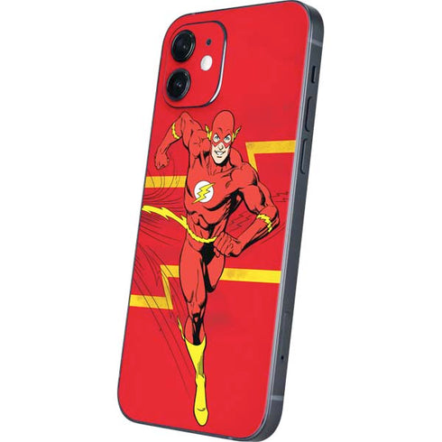 DC Comics The Flash Classic Art Running Pose iPhone 12 Skin