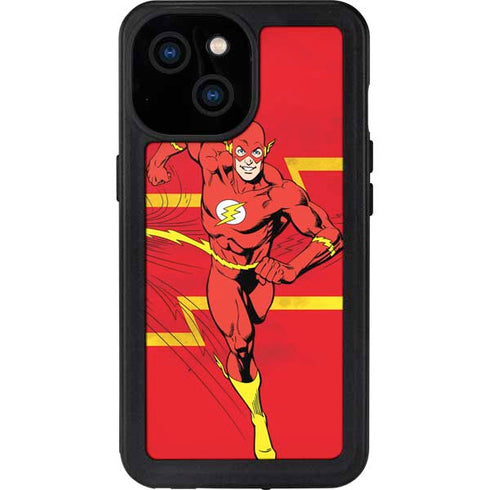 DC Comics The Flash Classic Art Running Pose iPhone 13 Mini Waterproof Case