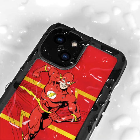 DC Comics The Flash Classic Art Running Pose iPhone 13 Mini Waterproof Case