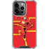 DC Comics The Flash Classic Art Running Pose iPhone 13 Pro Clear Case