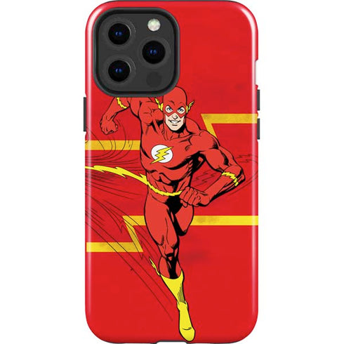 DC Comics The Flash Classic Art Running Pose iPhone 13 Pro Max Impact Case