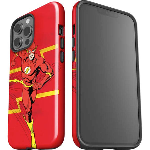 DC Comics The Flash Classic Art Running Pose iPhone 13 Pro Max Impact Case