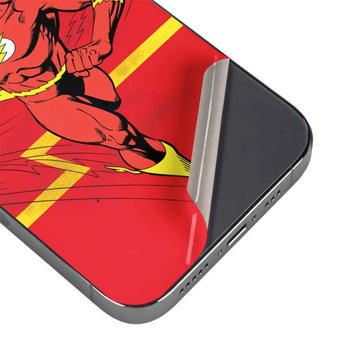 DC Comics The Flash Classic Art Running Pose iPhone 13 Pro Skin