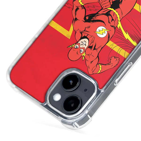 DC Comics Jagged Flash iPhone 15 MagSafe Case
