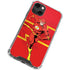 DC Comics The Flash Classic Art Running Pose iPhone 14 Plus Clear Case