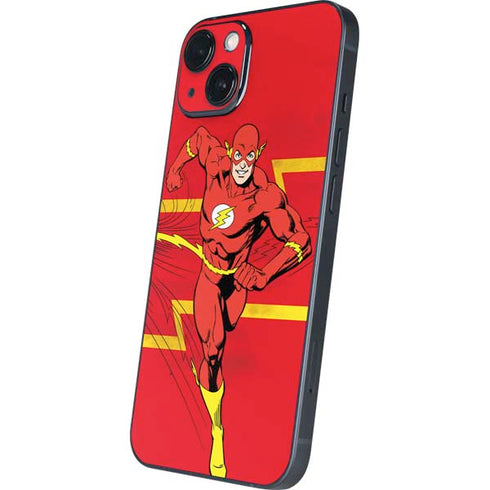 DC Comics The Flash Classic Art Running Pose iPhone 14 Plus Skin